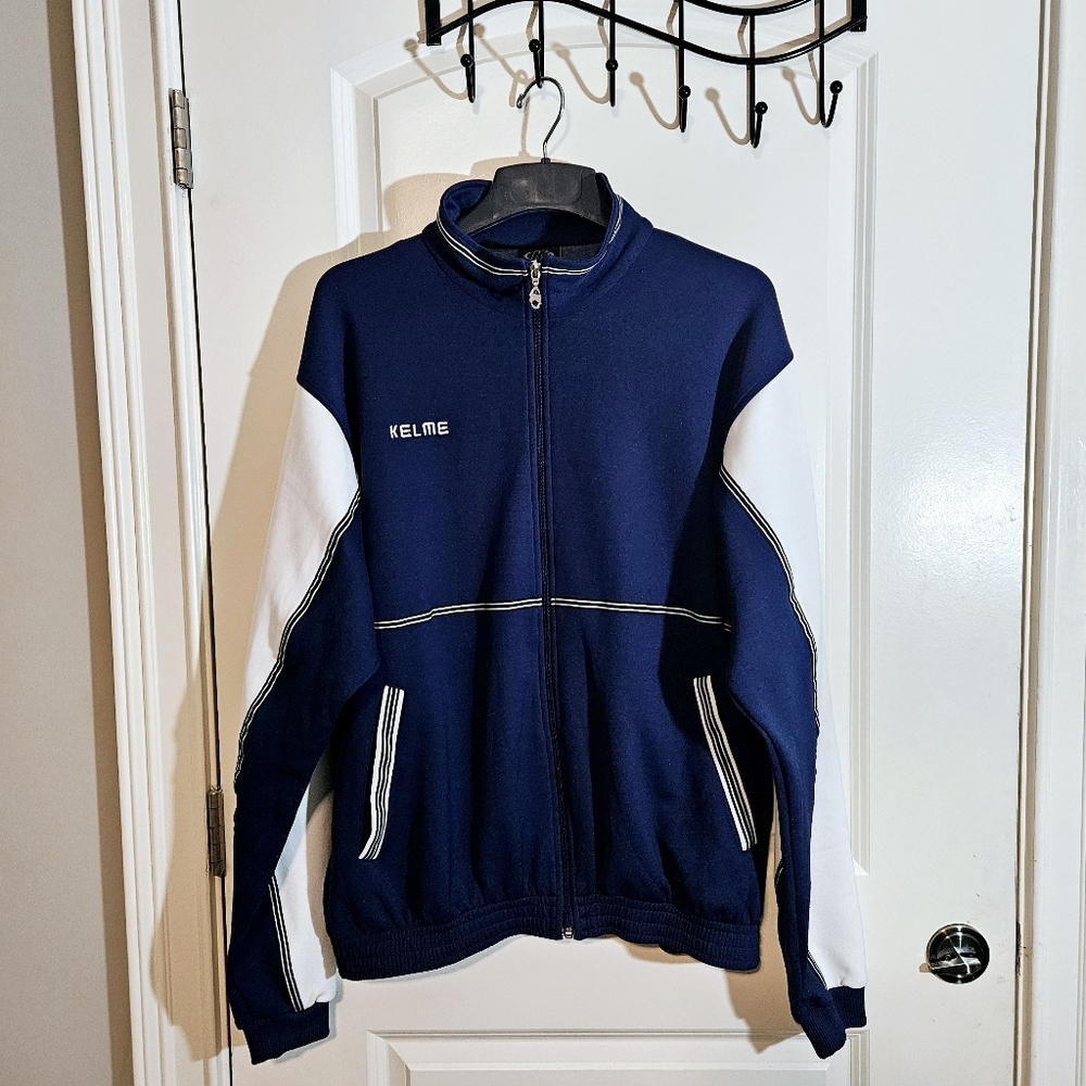 VINTAGE Kelme Futbol Soccer Tracksuit Style Warm-up Jacket